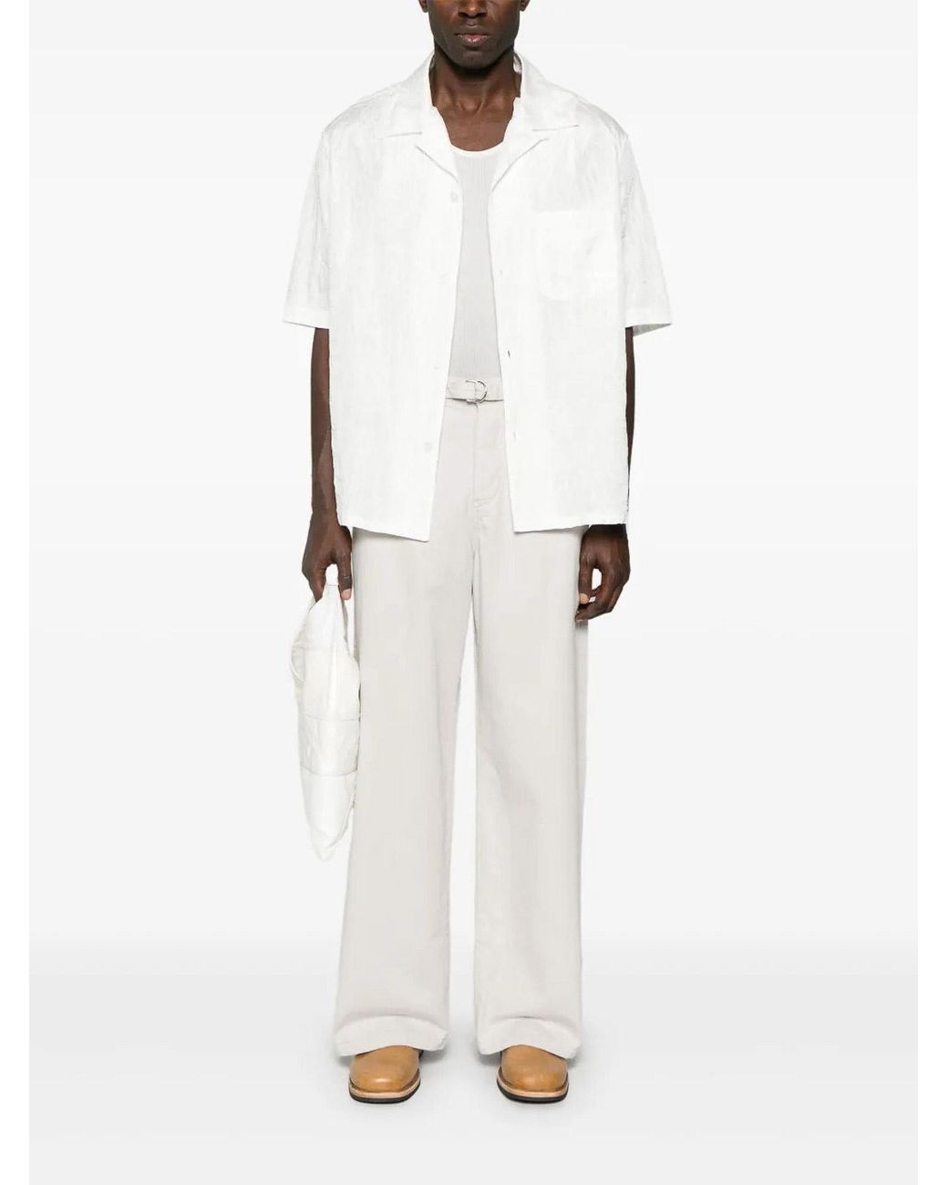 Our Legacy White Heusen Shirt for men