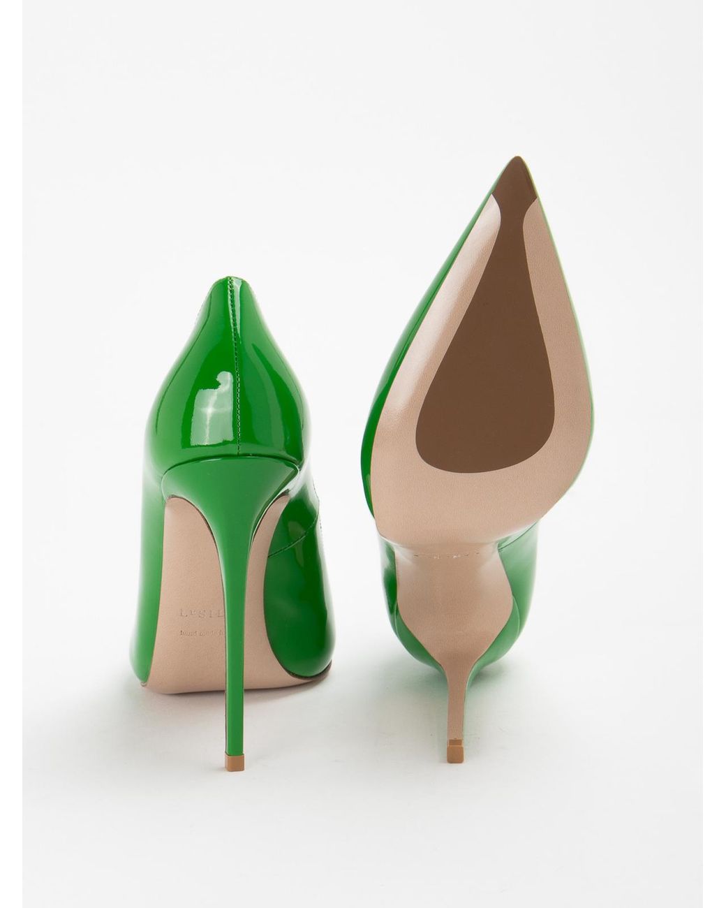 Le Silla Green High-Heel Shoes