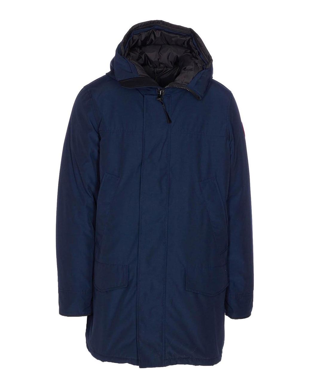 Canada Goose Blue Padded Hooded Parka for men