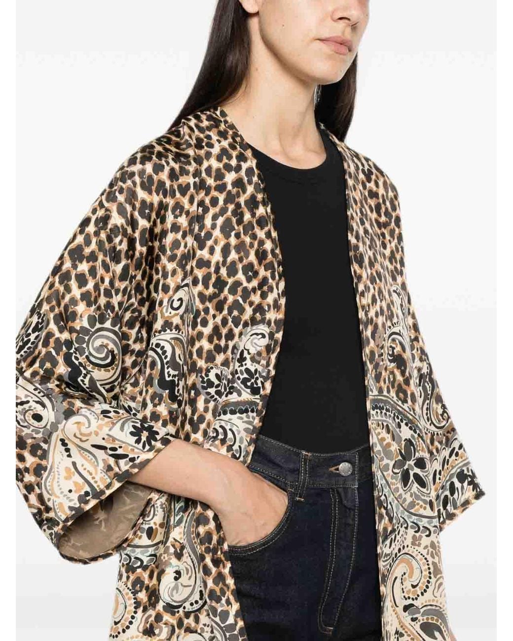 Etro Natural Kesa Silk Jacket