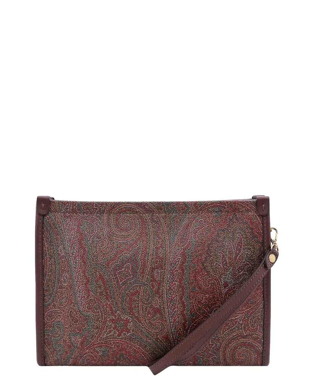 Etro Brown Clutch