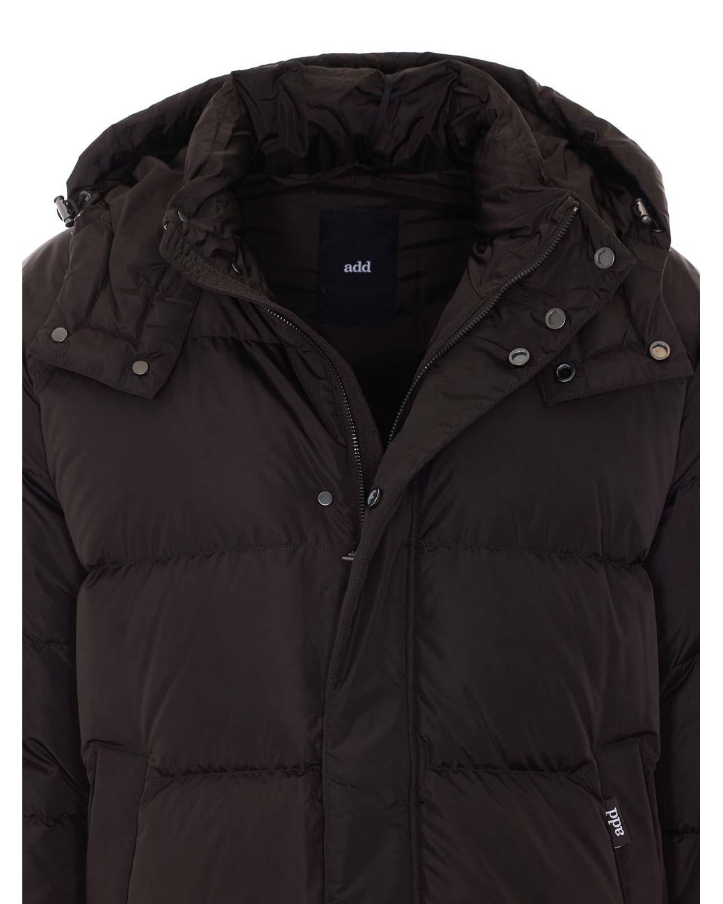 Add Black Down Jacket for men