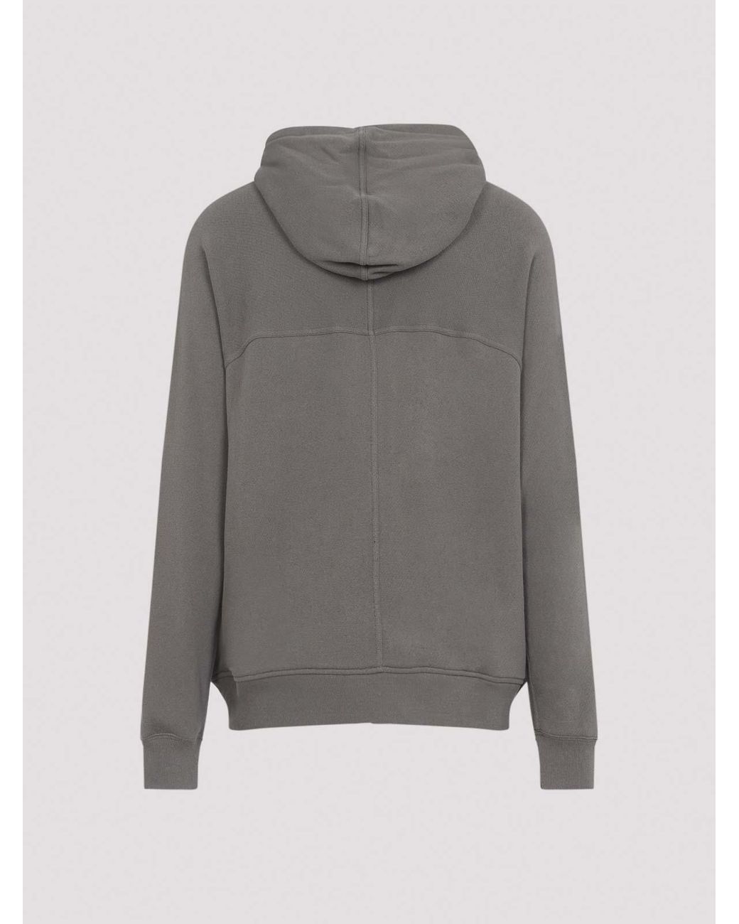 Rick Owens Gray Cotton Sweatshirt for men