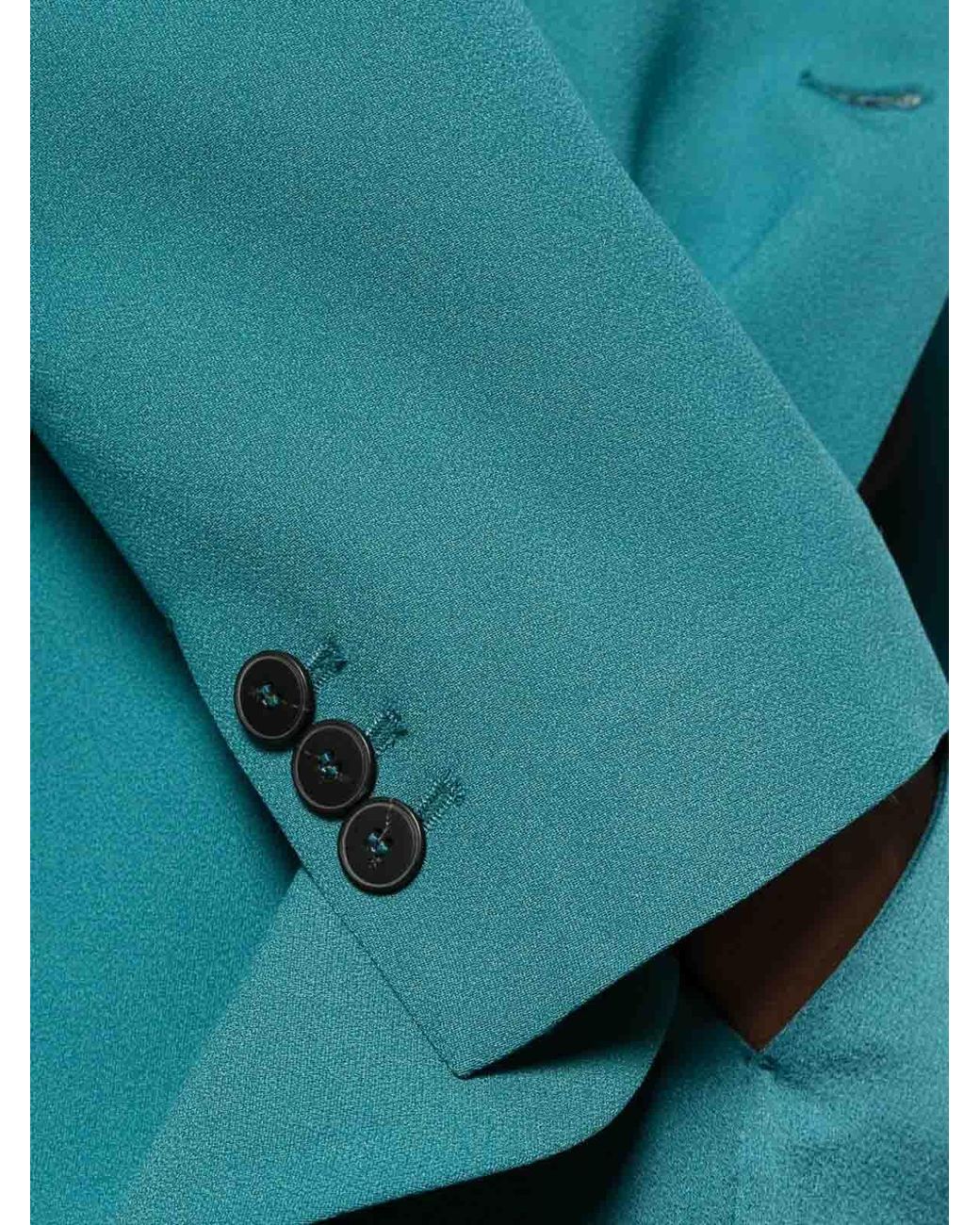 Forte_forte Blue Single-Breasted Blazer Jacket