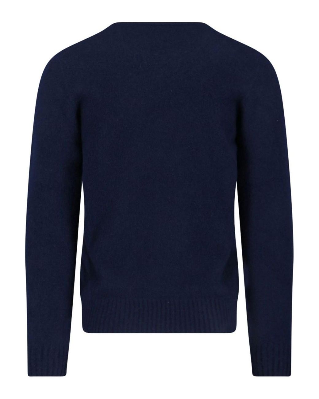 Drumohr Blue Cashmere Sweater for men