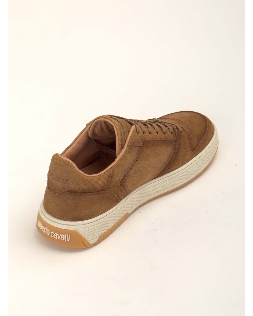Roberto Cavalli Brown Sneakers for men