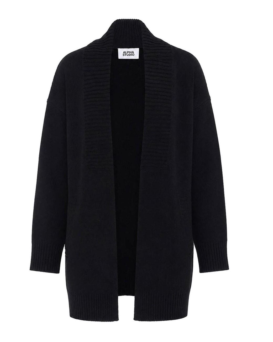 Alpha Studio Black Cardigan