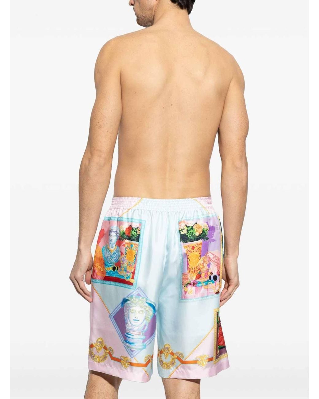Shorts Versace de hombre de color Blue