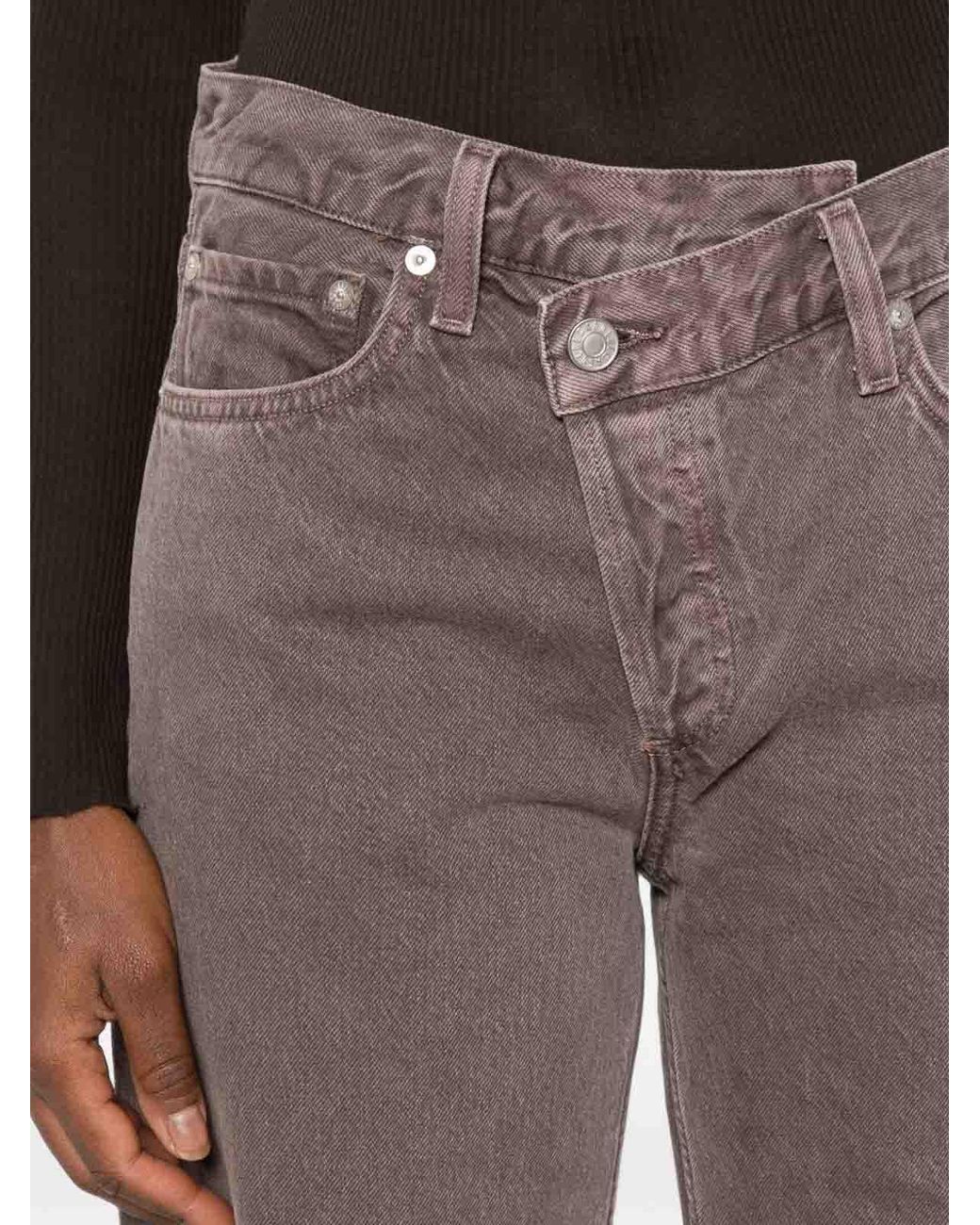 Vaqueros Rectos Agolde de color Gray