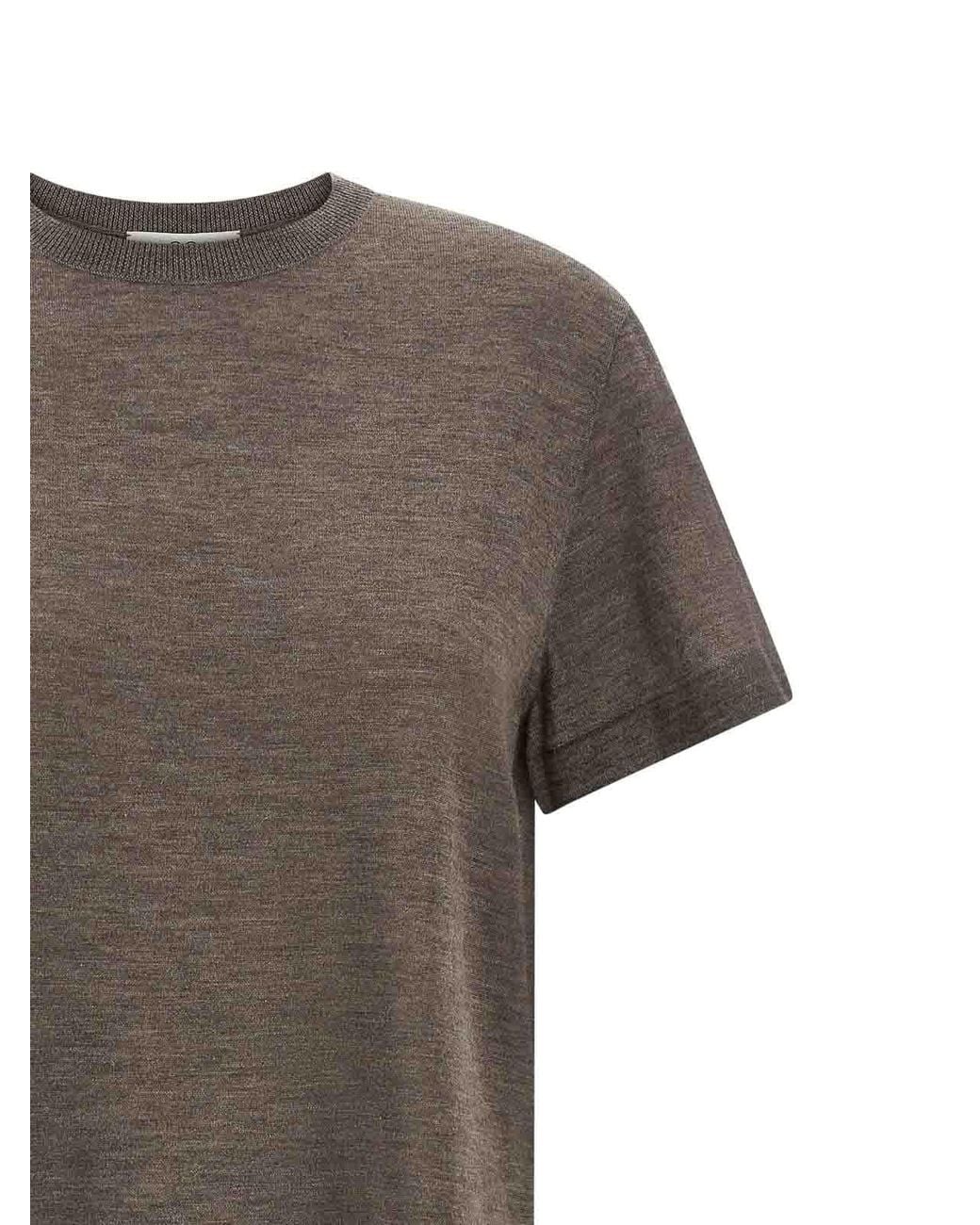 Co. Gray Knitted T-Shirt