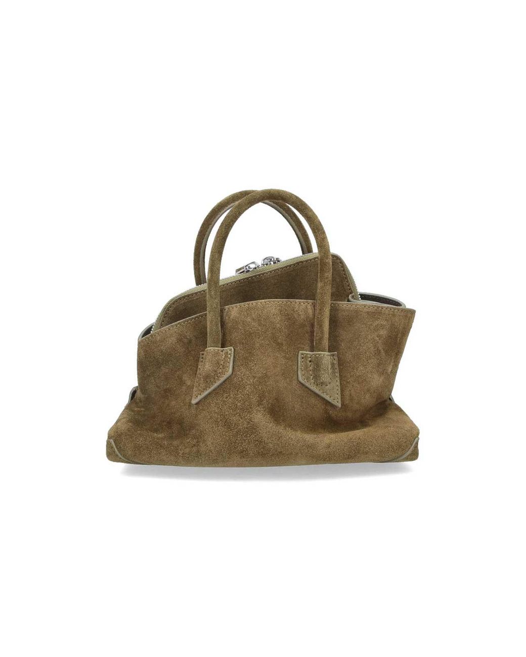 The Attico Metallic Mini Bag The Walk
