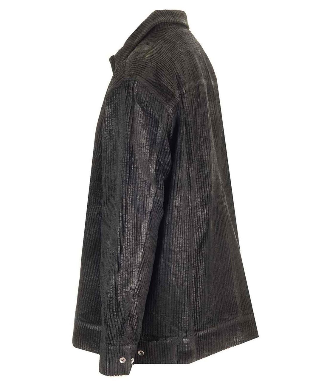 Rick Owens Black Drkshdw Jumbo Worker Jacket for men