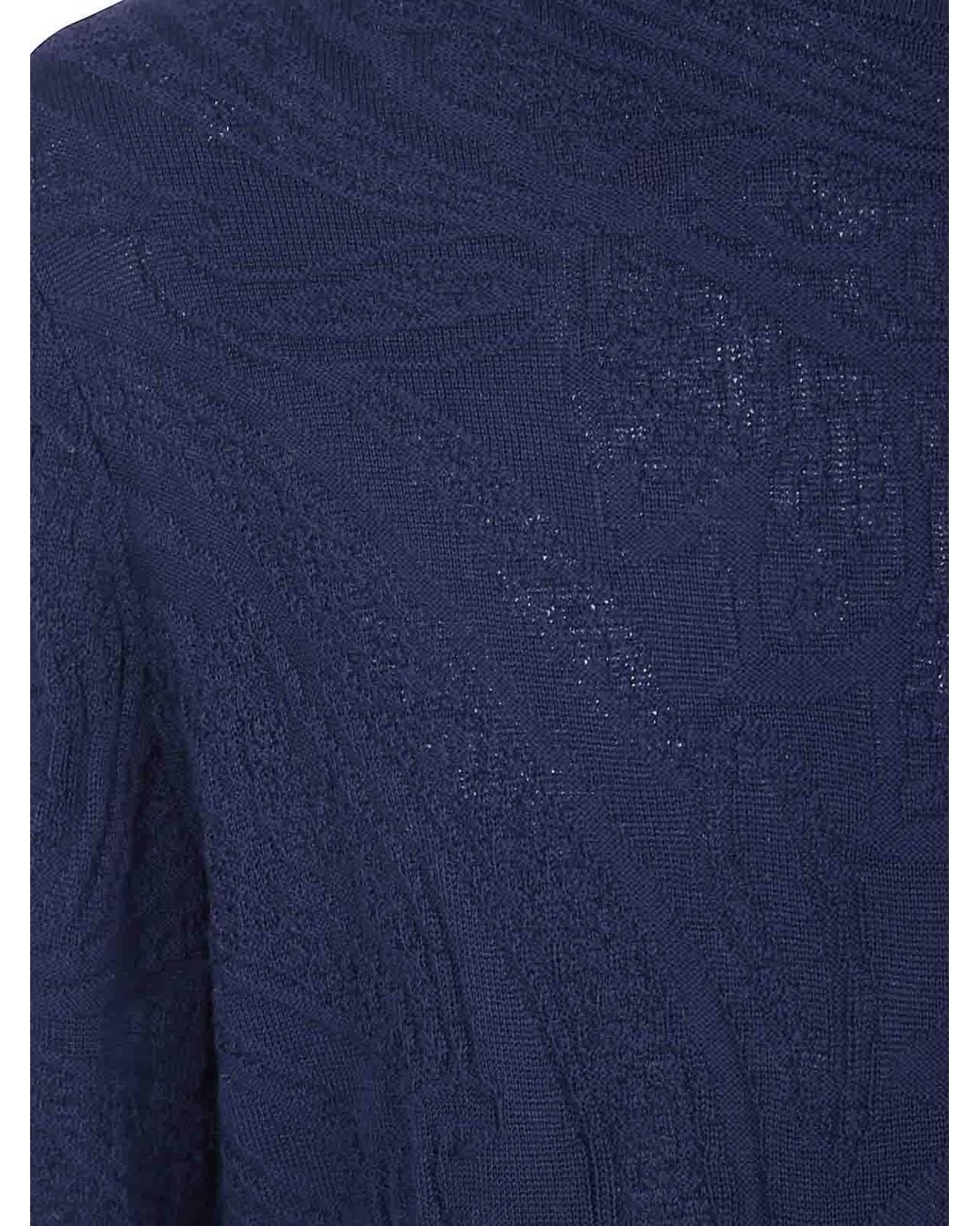 Suéter Cuello Redondo Etro de hombre de color Blue