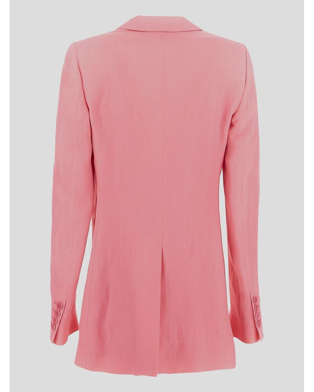 Stella McCartney Pink Single-breasted Blazer