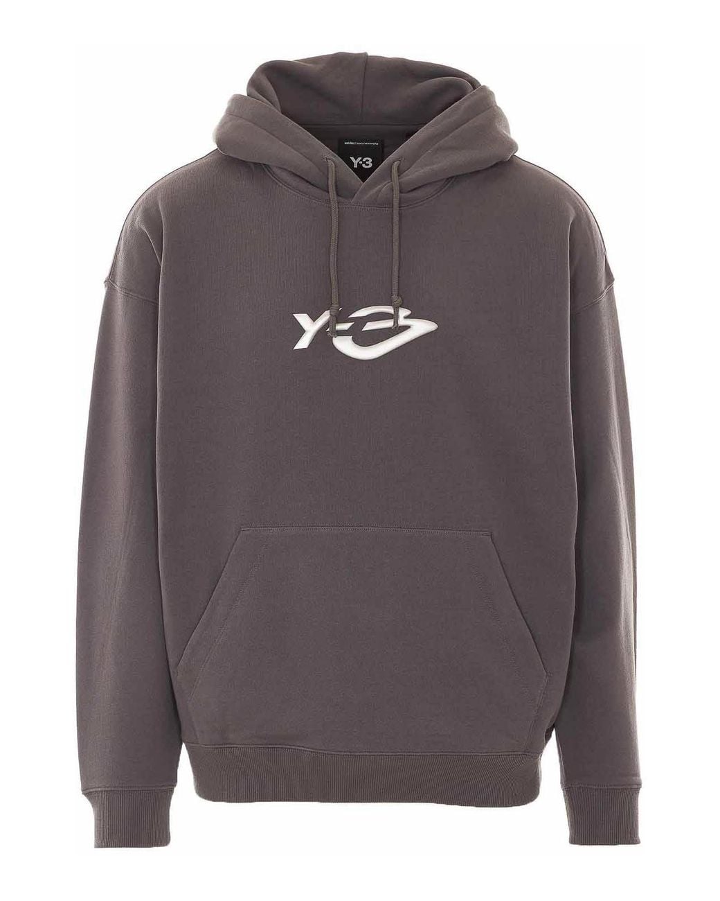 Y-3 Gray Adidas Hoodie for men