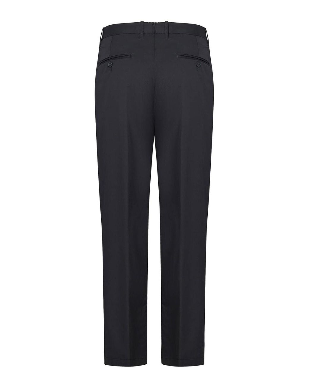 Franzese Collection Blue Pleat Trousers for men