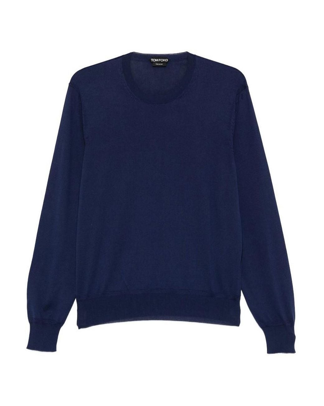 Tom Ford Blue Crew Neck Sweater for men