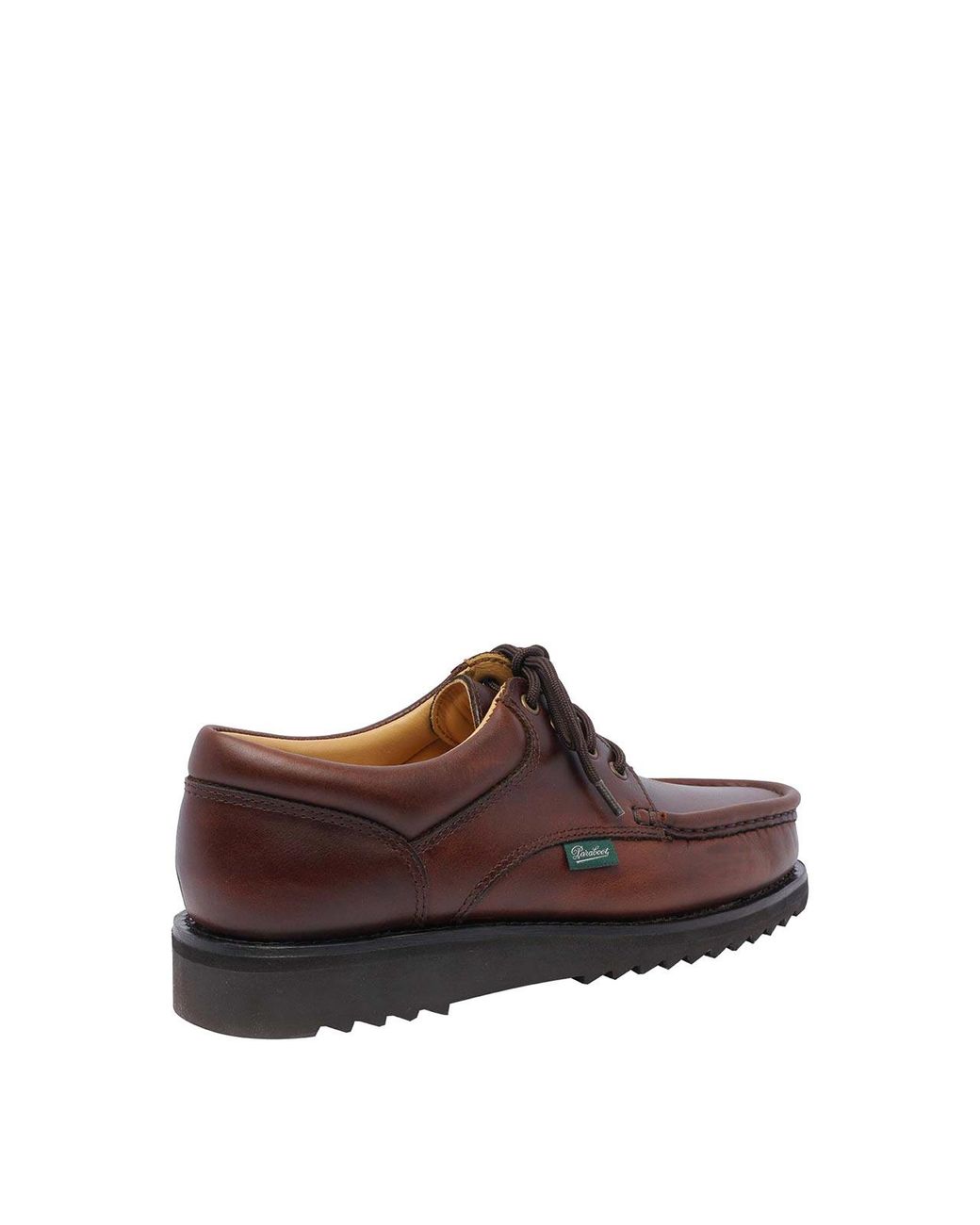 Paraboot Brown Thiers Laced Up Shoes for men