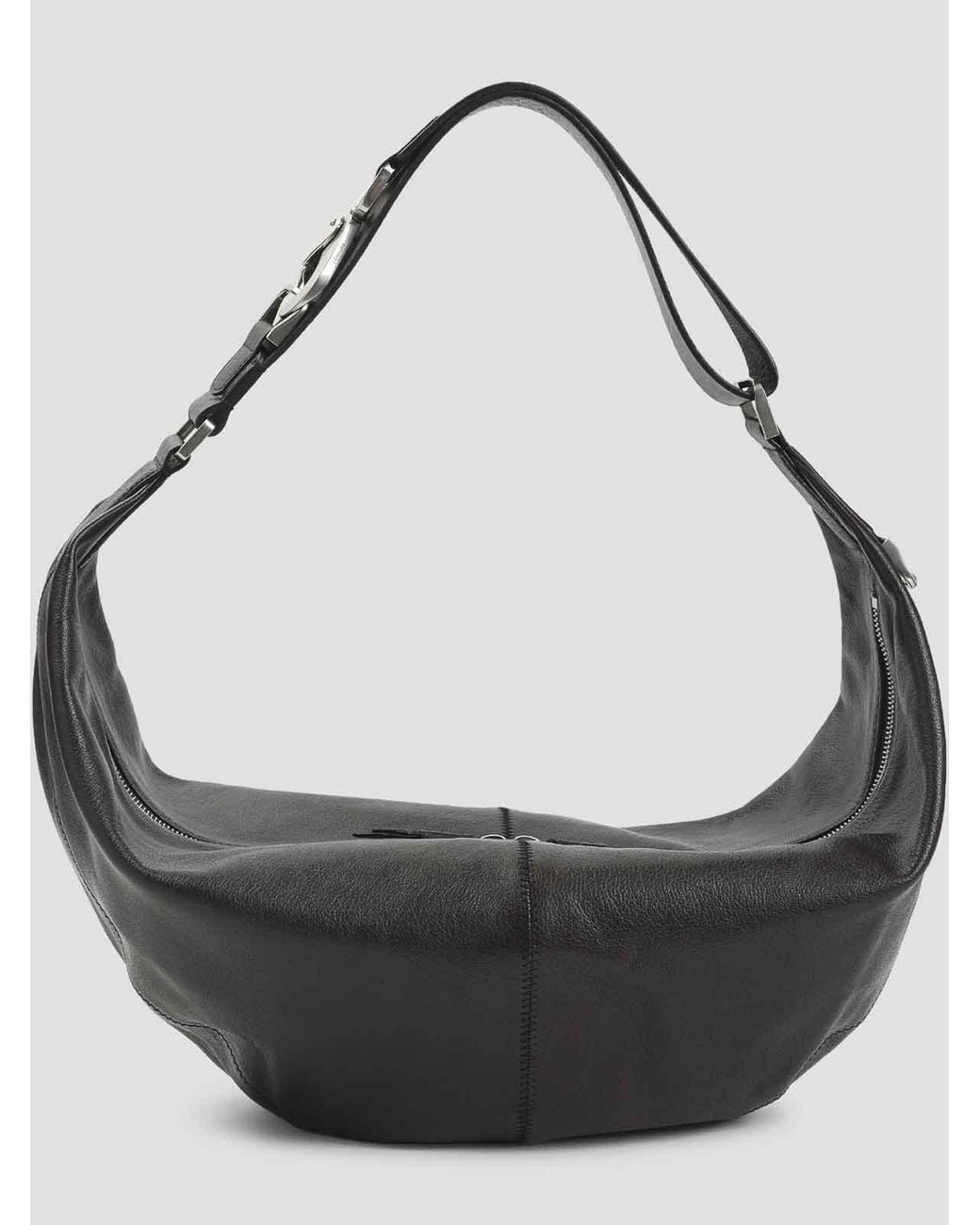 Lemaire Black Quiver Clip Shoulder Bag