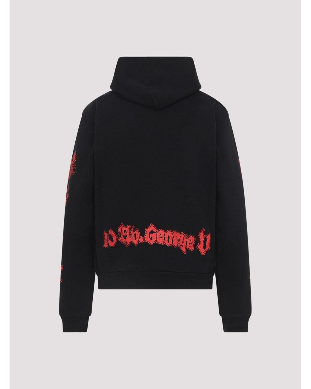 Balenciaga Black Medium Fit Hoodie