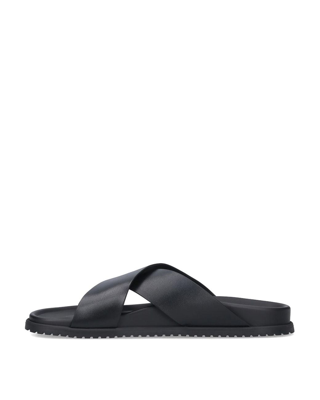 Dolce & Gabbana Black Slide Sandals Logo for men
