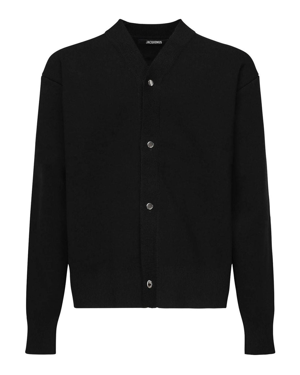 Jacquemus Black Le Cardigan Double Cardigan for men