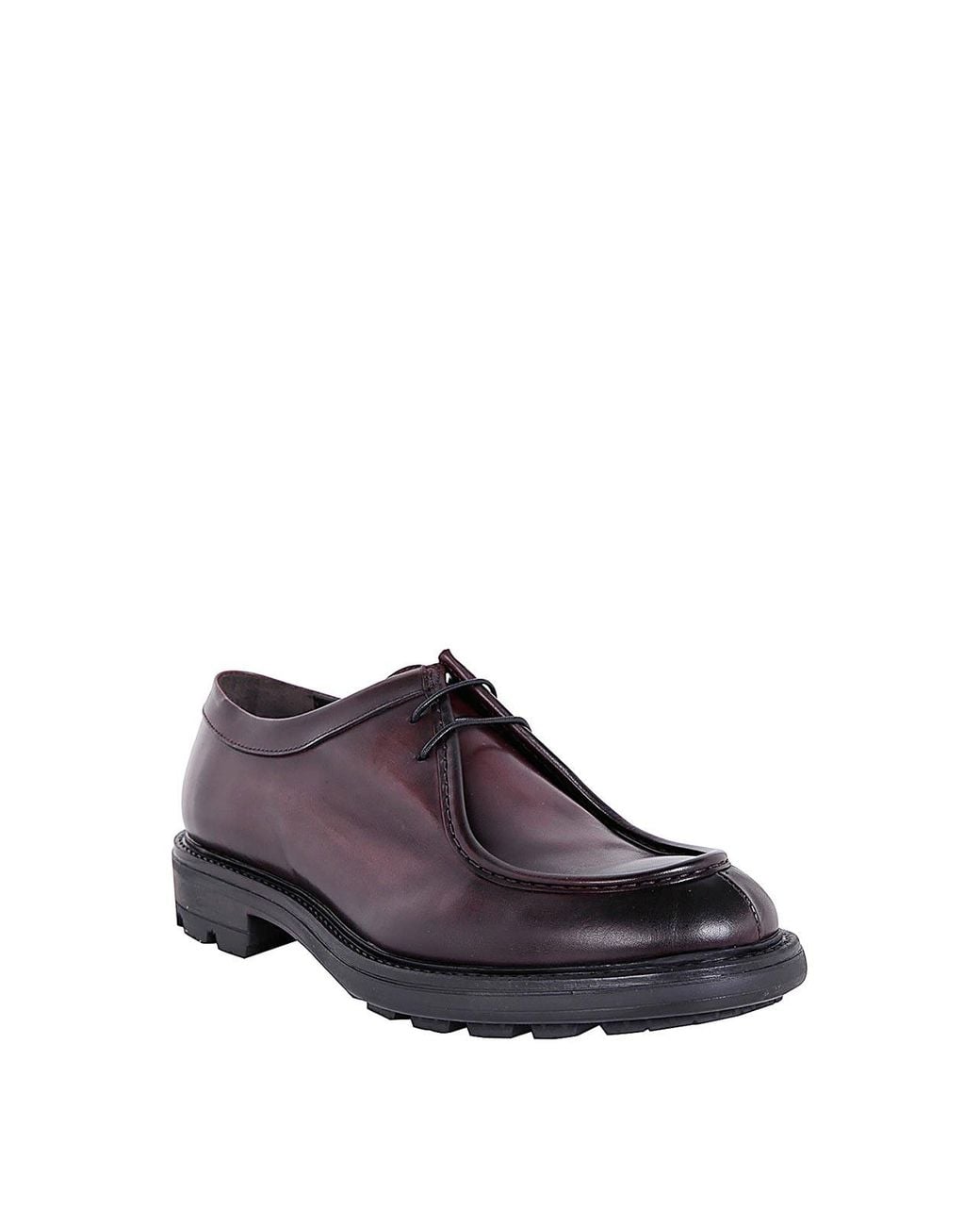 Scarpe Stringate di Corvari in Purple da Uomo