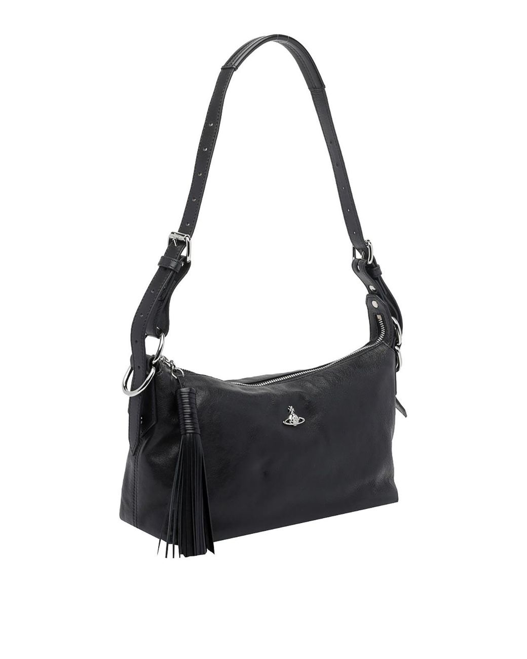 Vivienne Westwood Black Emma Shoulder Bag
