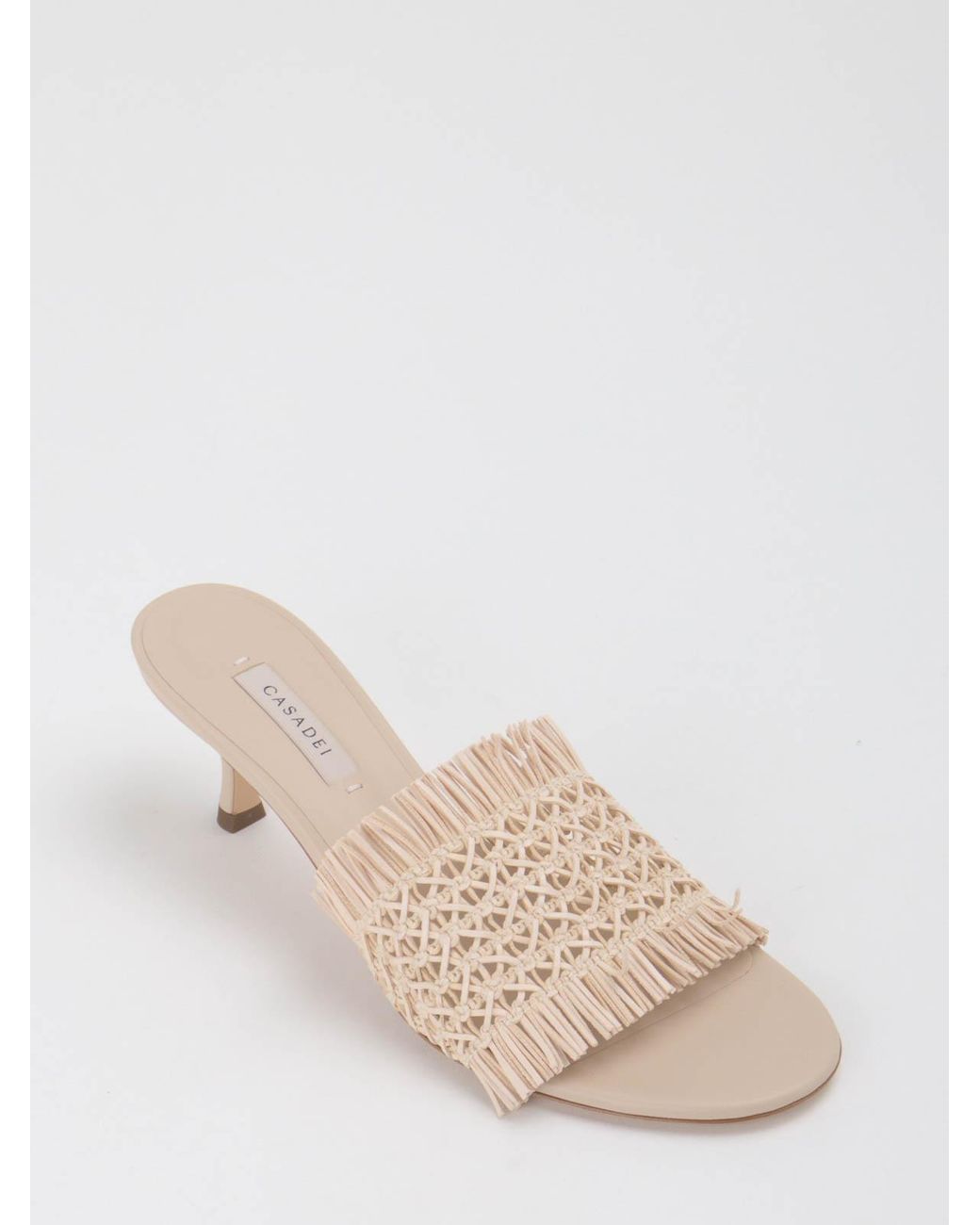 Casadei Natural Slippers
