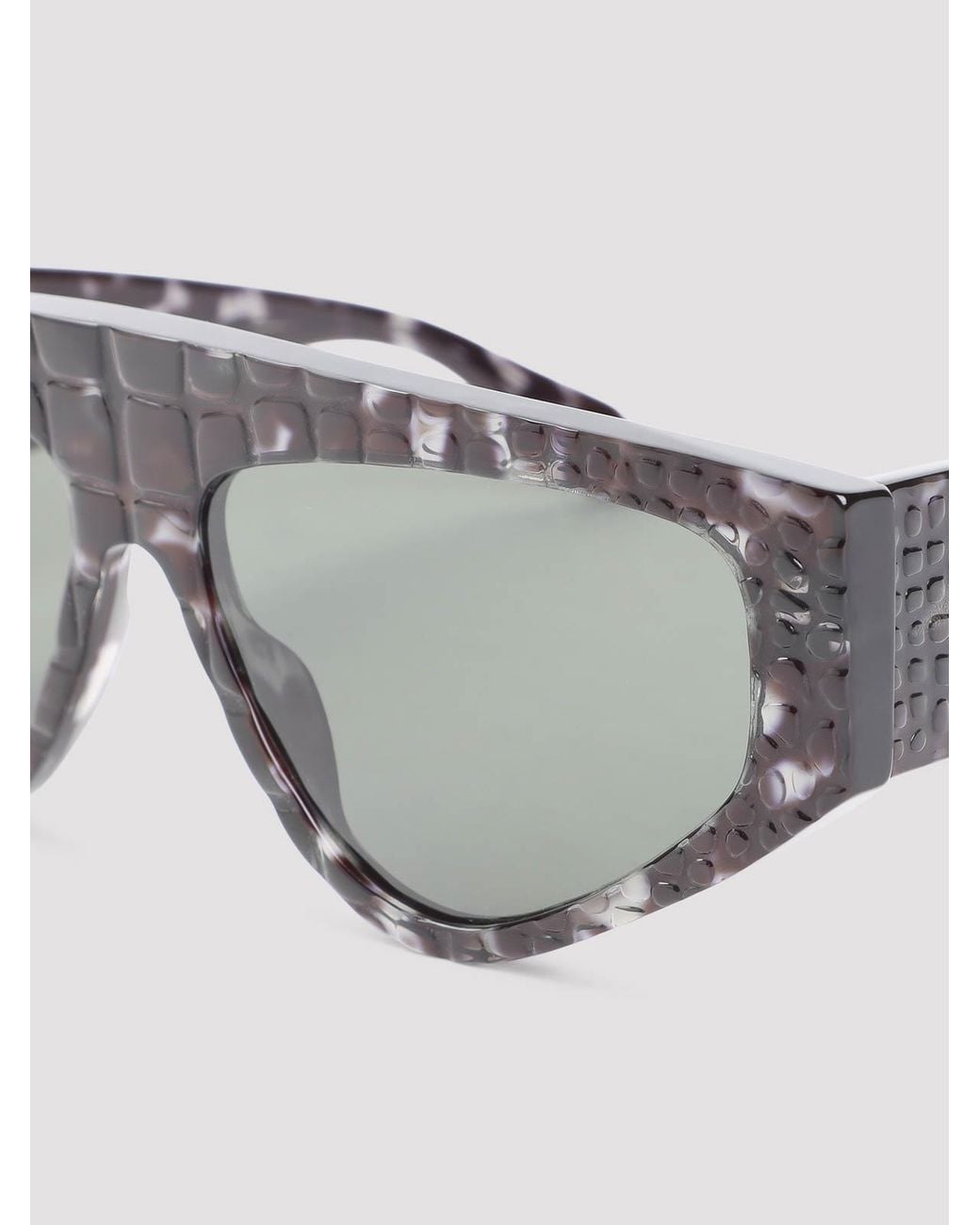 Alaïa Gray 97 Mask Sunglasses