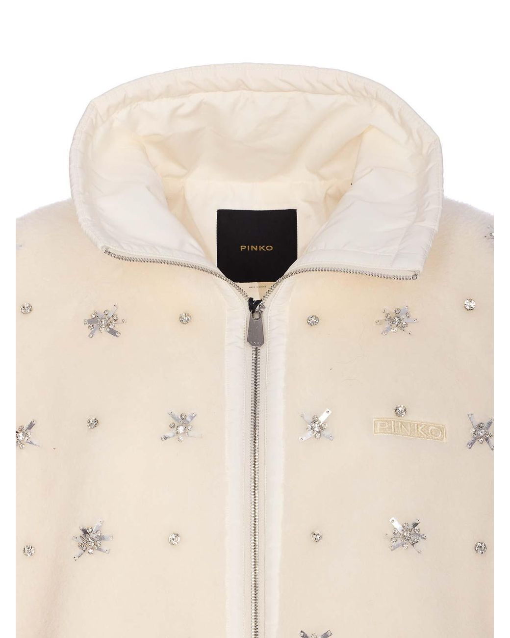 Chaqueta Bomber Pinko de color Natural