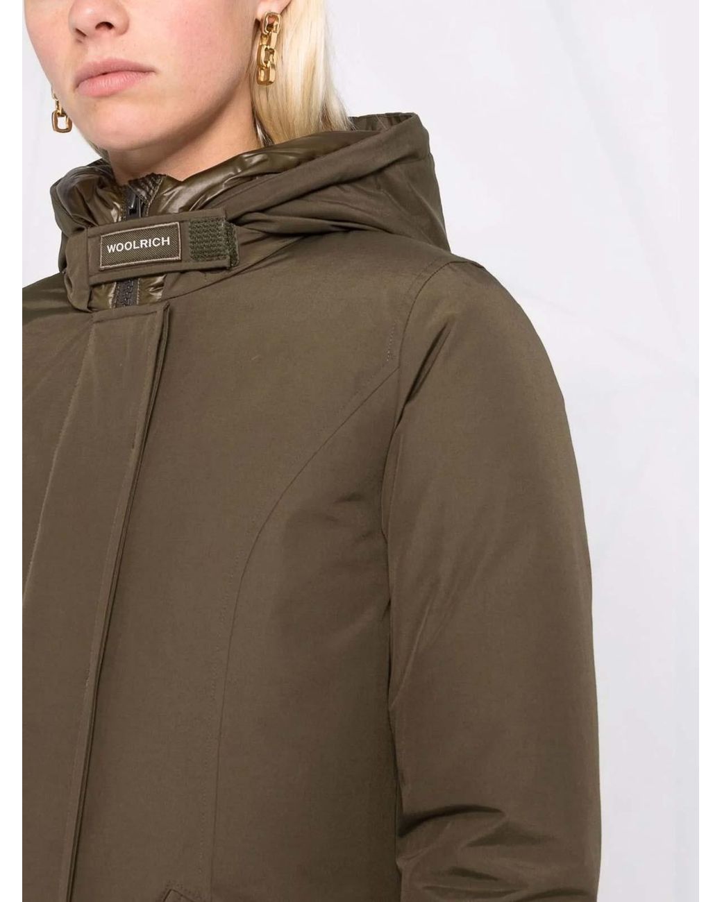 Woolrich Green Arctic Parka