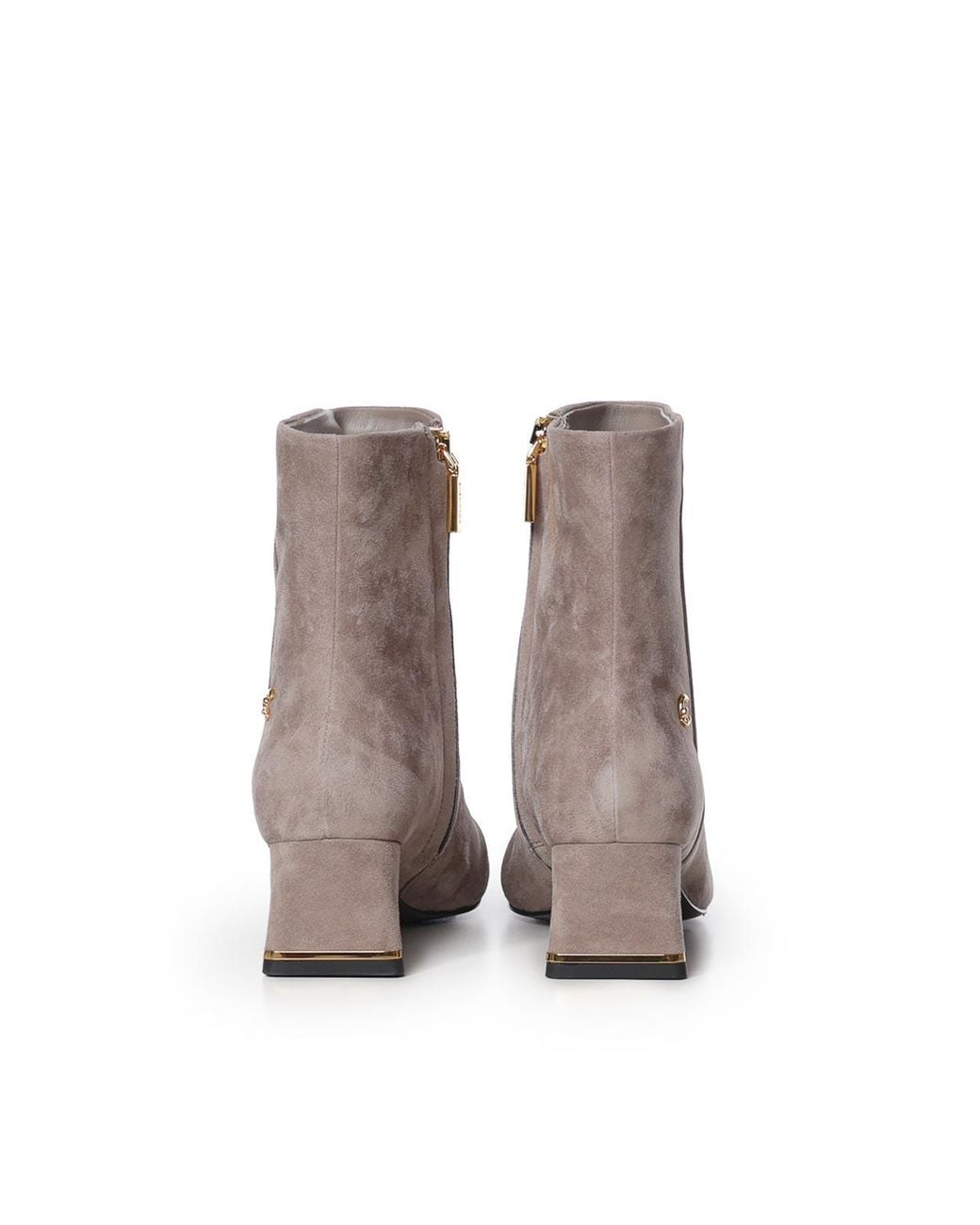 Coccinelle Gray C-Everyday Suede Ankle Boots