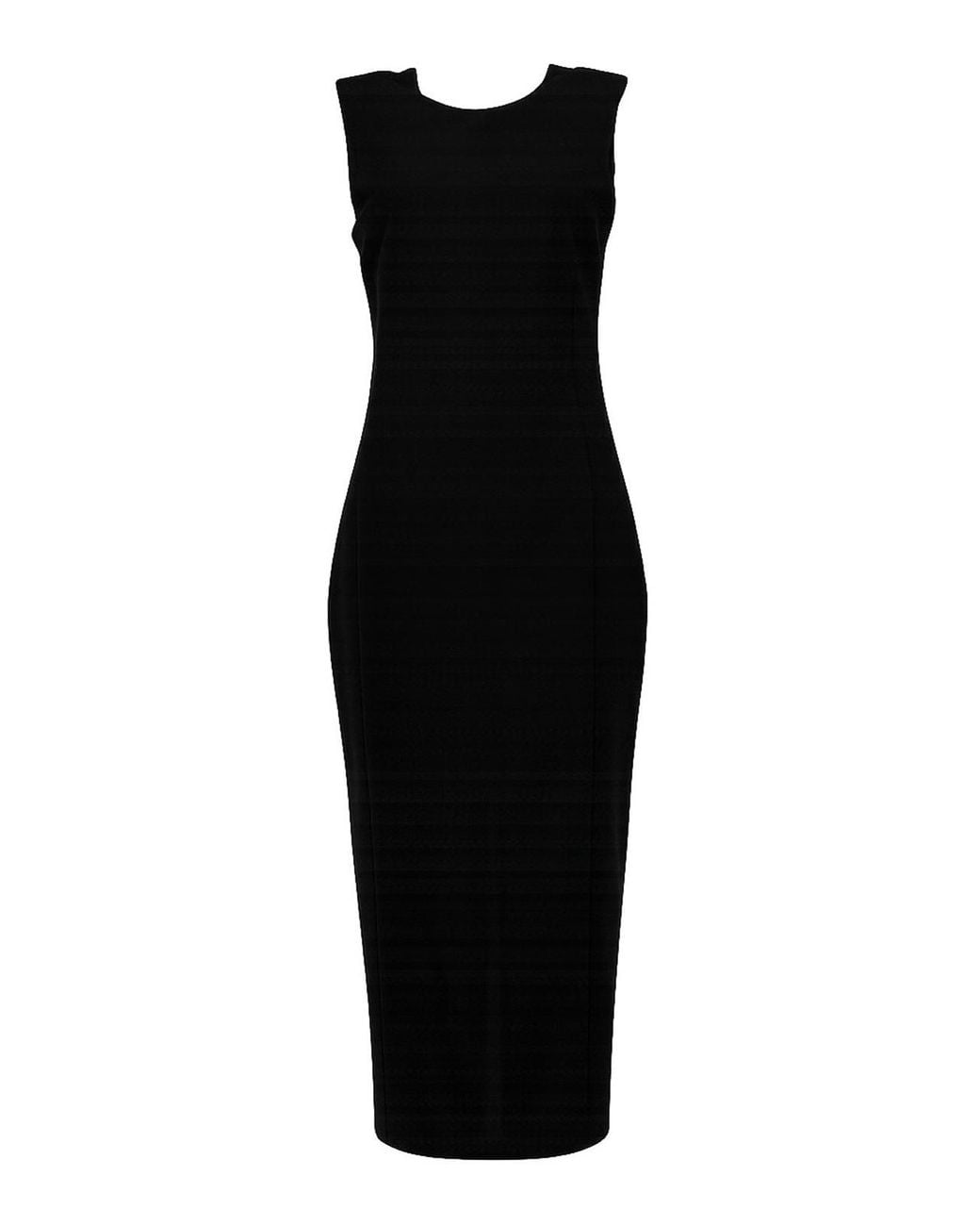 Pinko Black Range Rover Dress