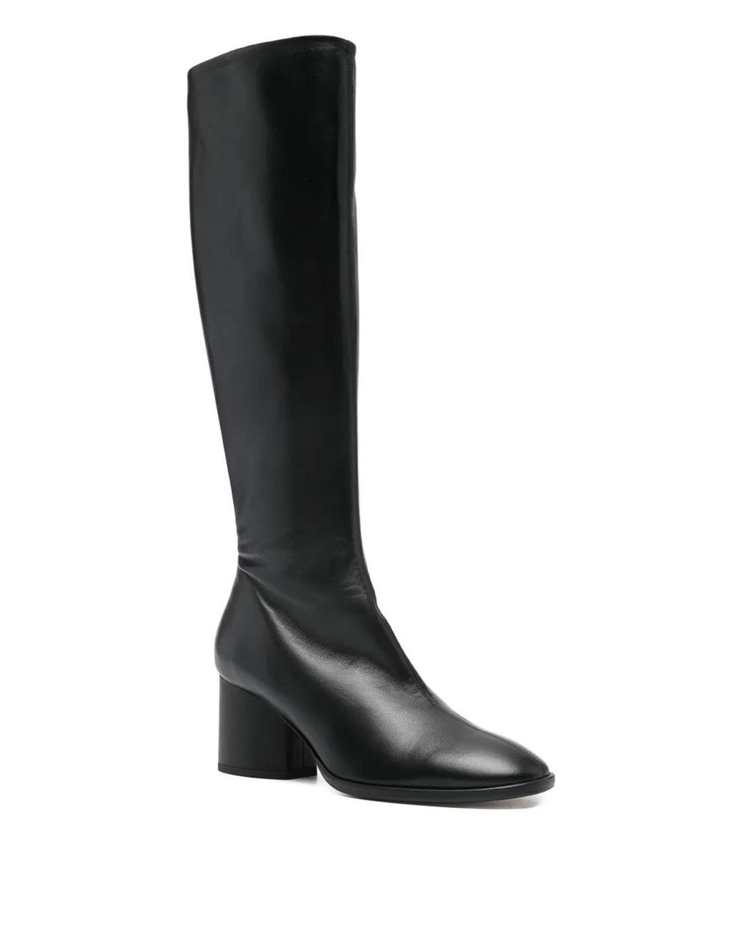 Aeyde Black "Alina" Knee High Boots