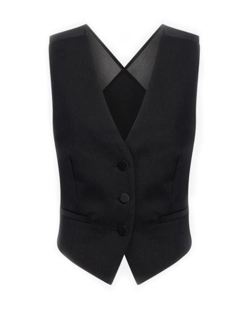 Dondup Black Waistcoats