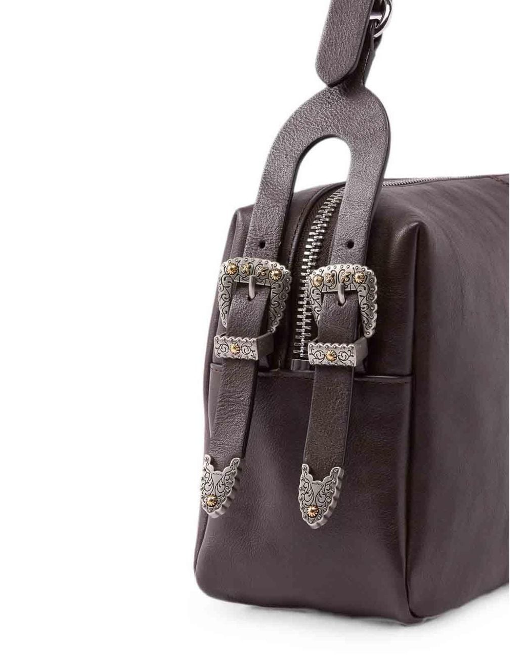 Pinko Metallic Handbag