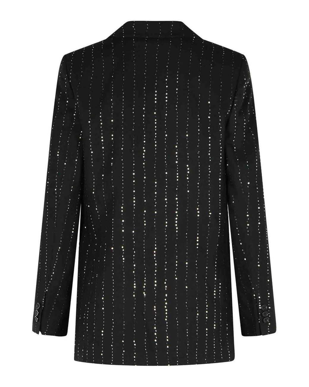 Philipp Plein Black Boyfriend Fit Blazer
