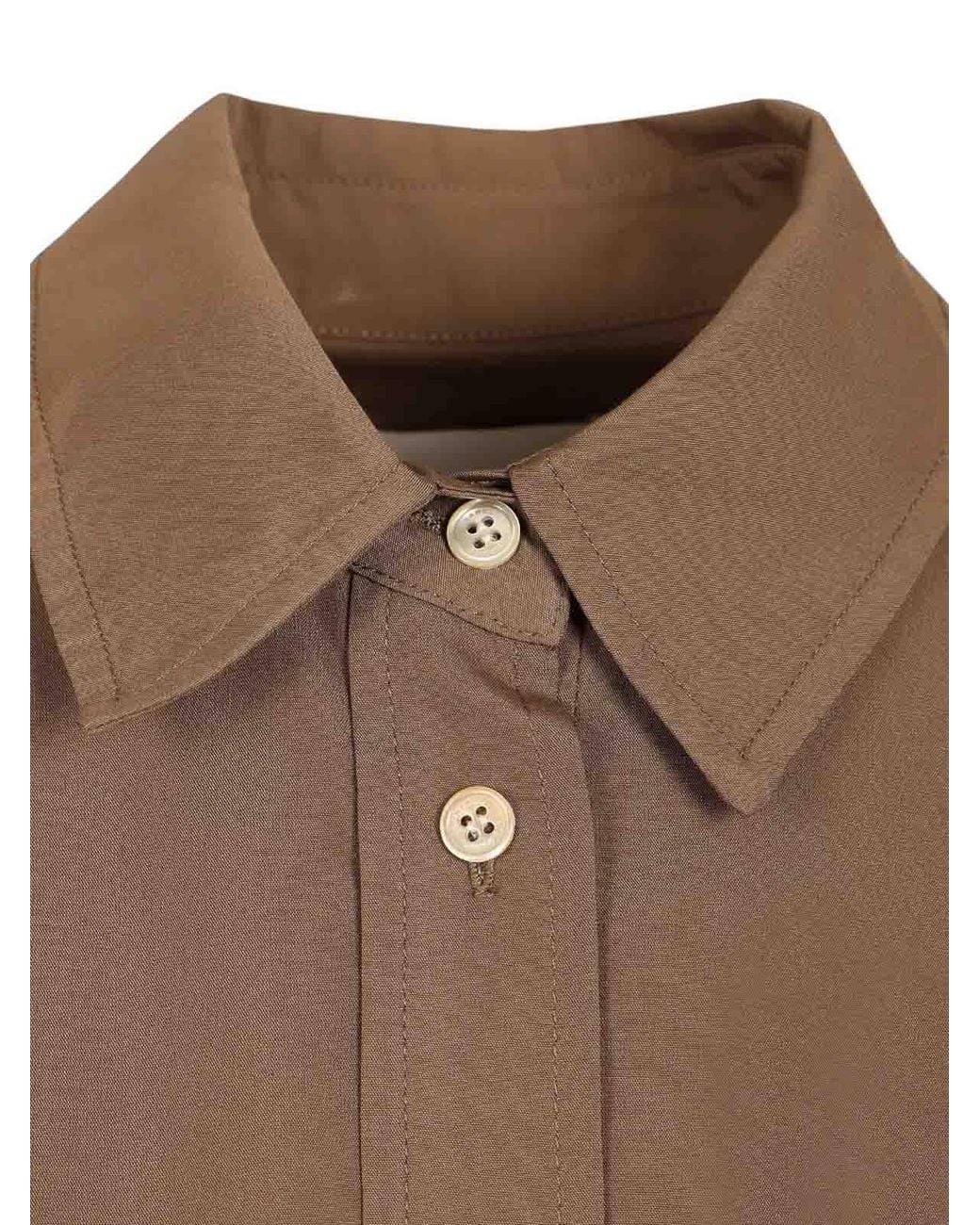 Isabel Marant Brown Flowing Shirt