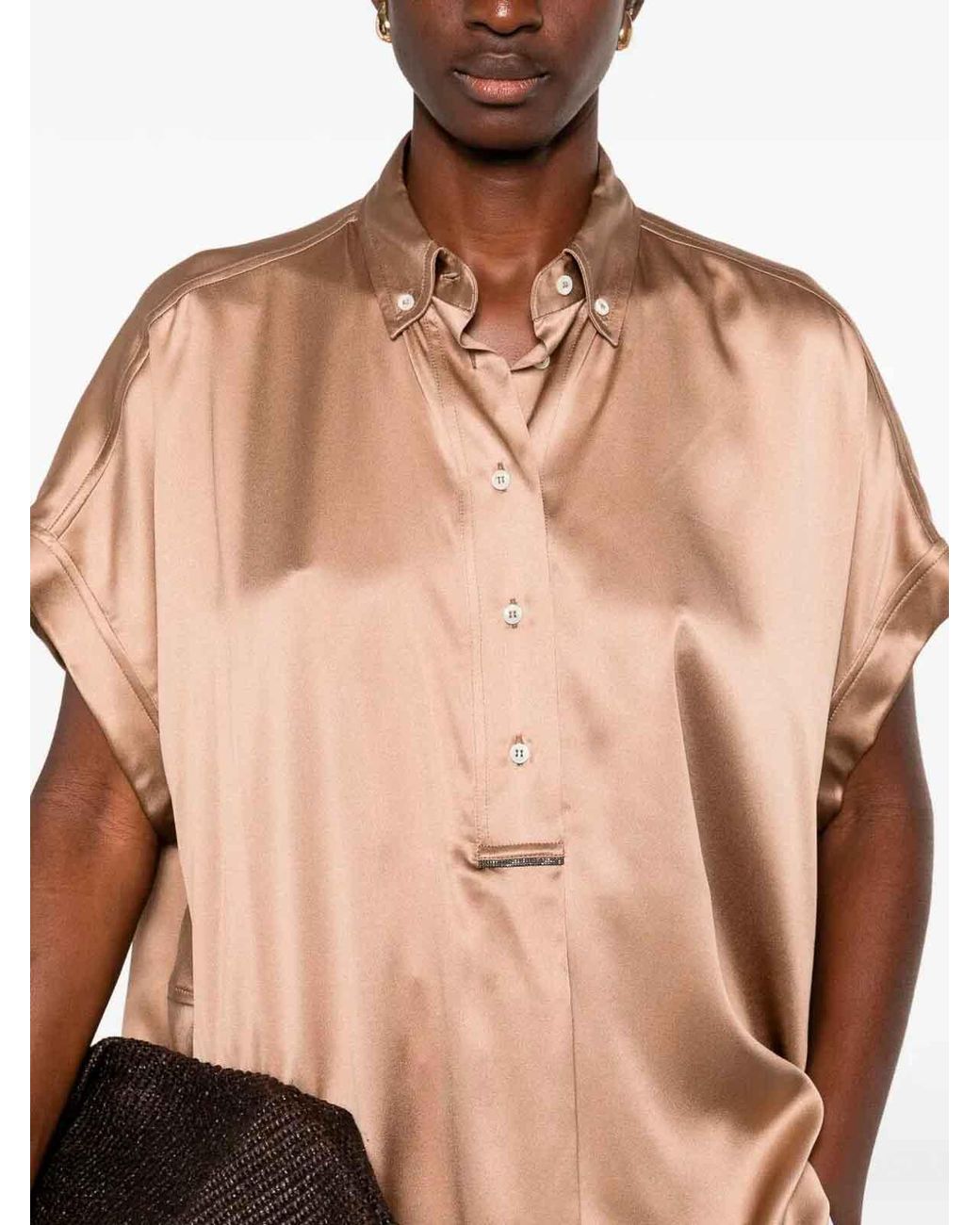 Brunello Cucinelli Pink Hemd