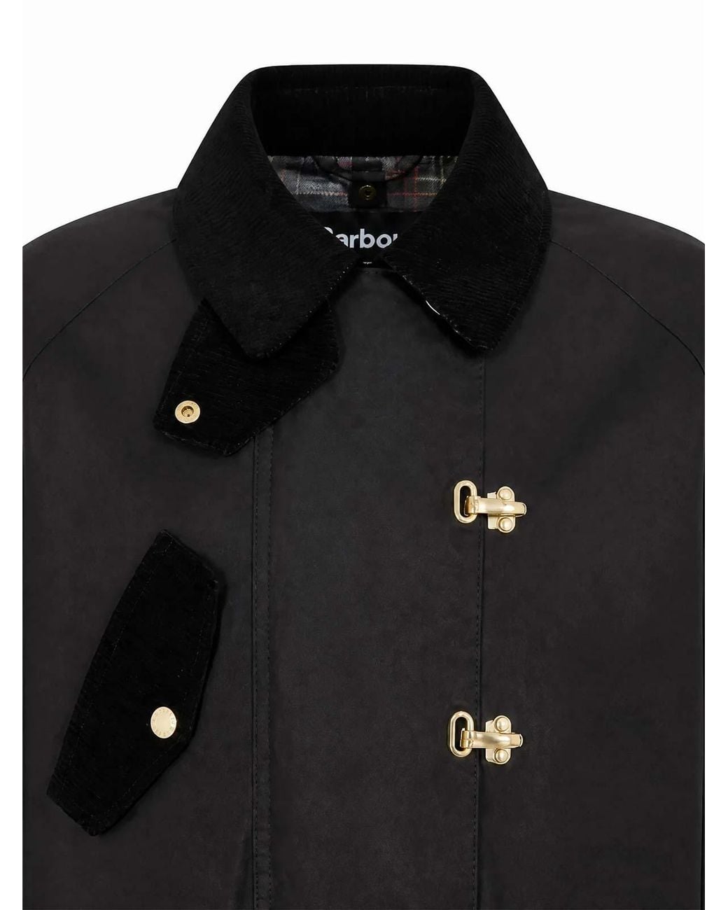 Barbour Black Felton Waxed Jacket