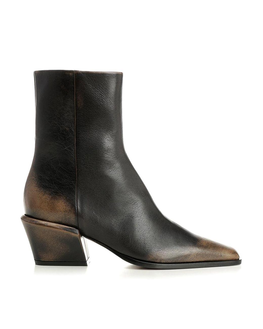 Paris Texas Black Ankle Boots