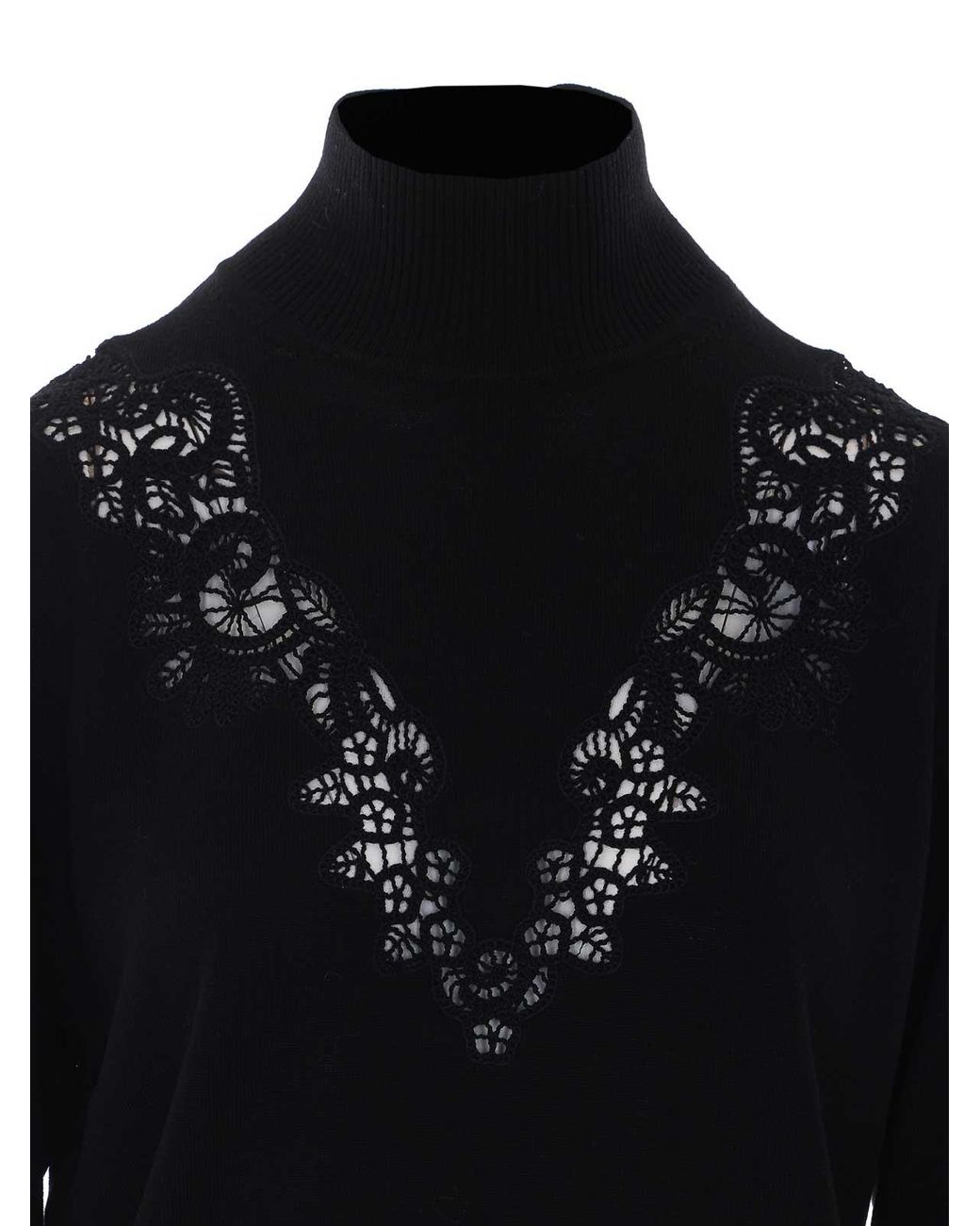 Suéter Cuello Redondo Zimmermann de color Black