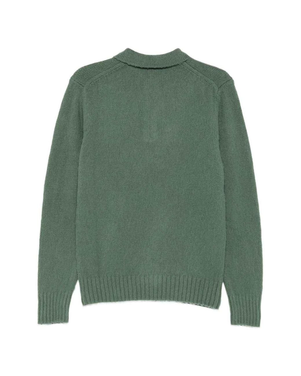 Polo Aspesi de hombre de color Green