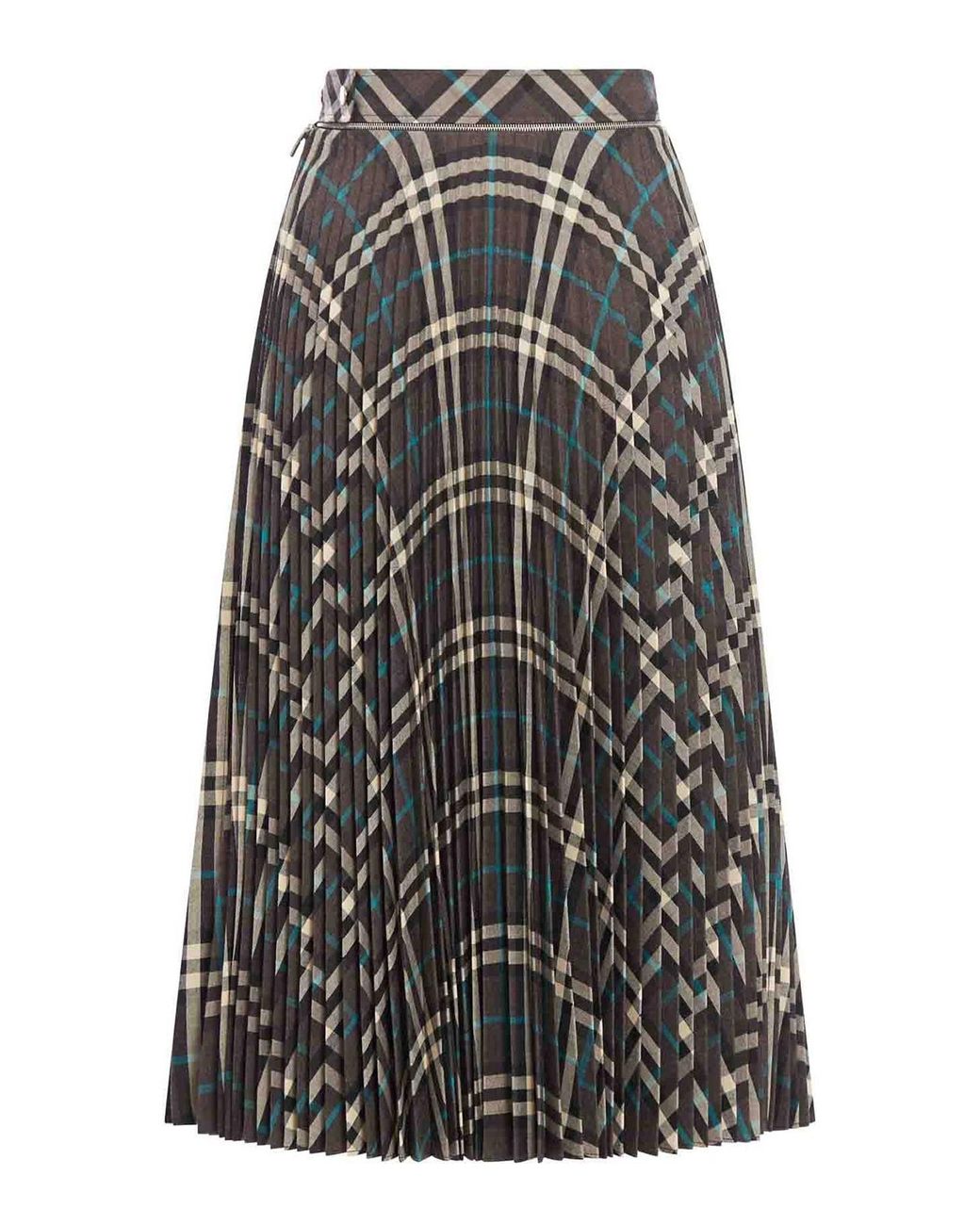 Burberry Gray Skirt