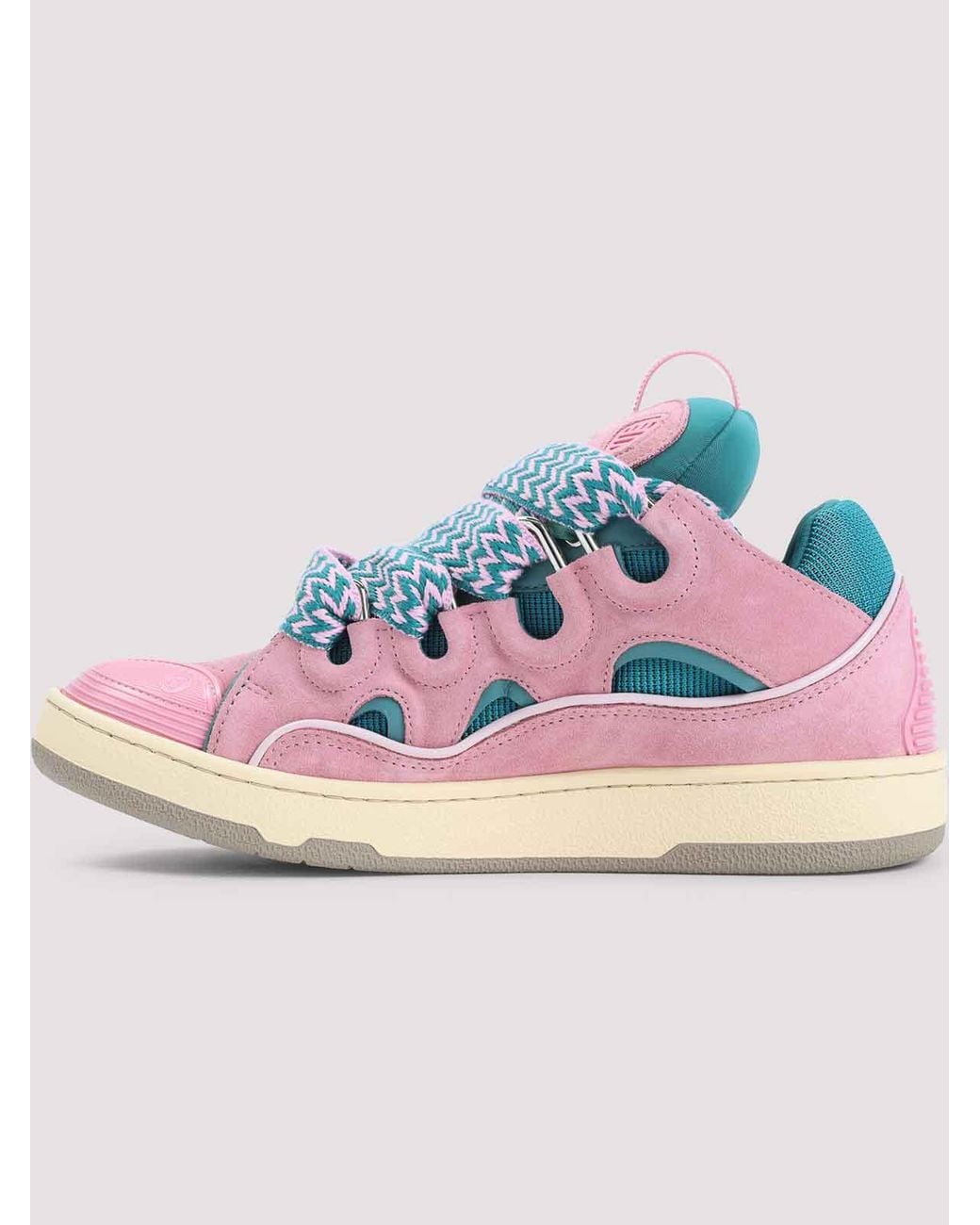 Lanvin Pink Curb Sneakers