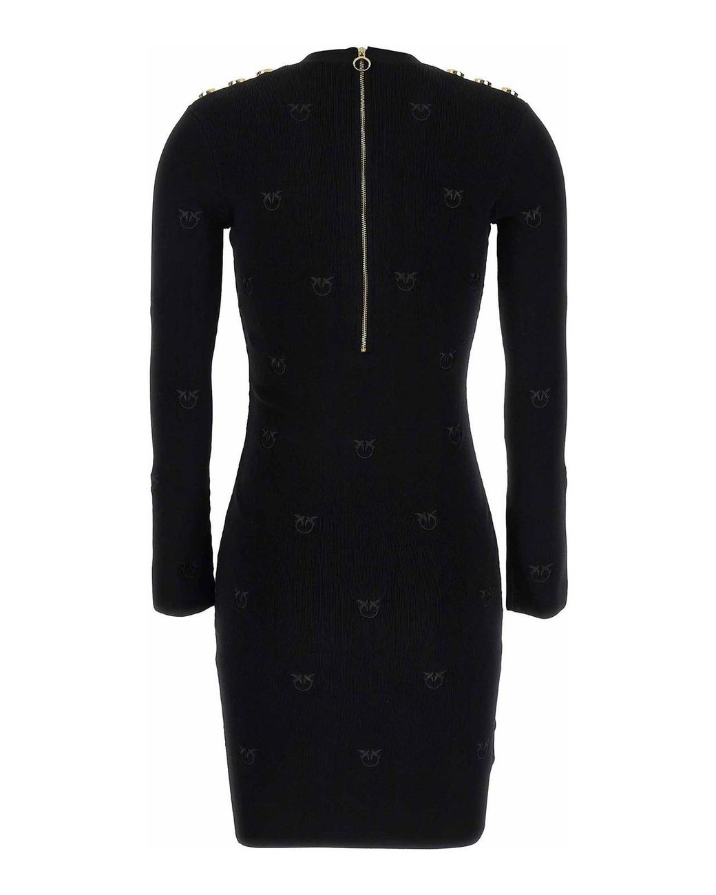 Pinko Black Drago Dress