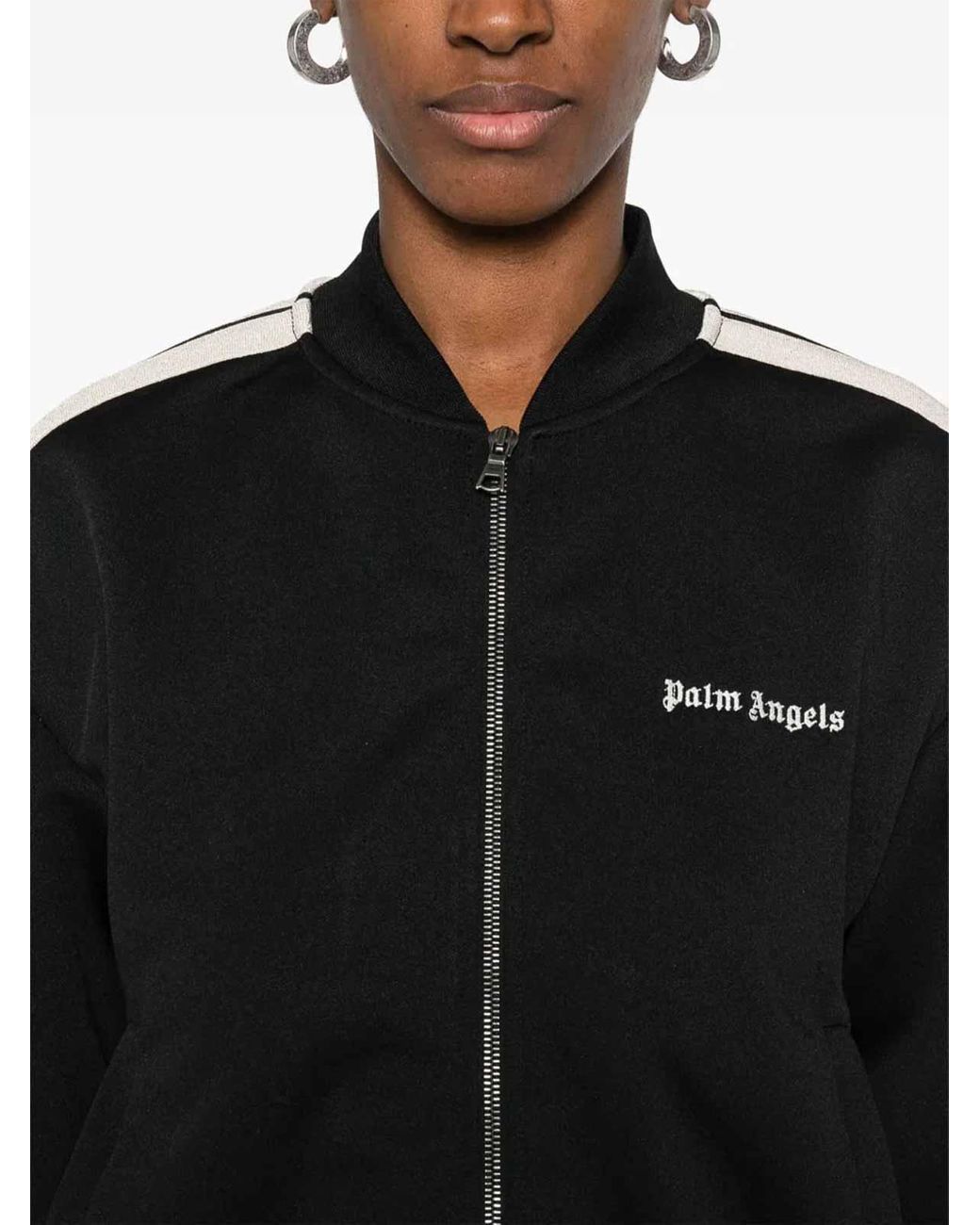 Palm Angels Black Bomber Jacket