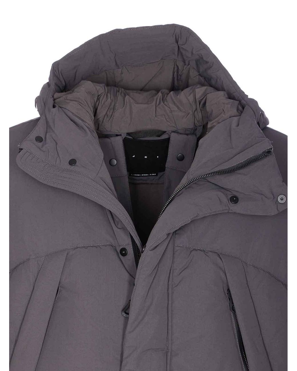 JG1 Gray Outerwear Down Jacket for men