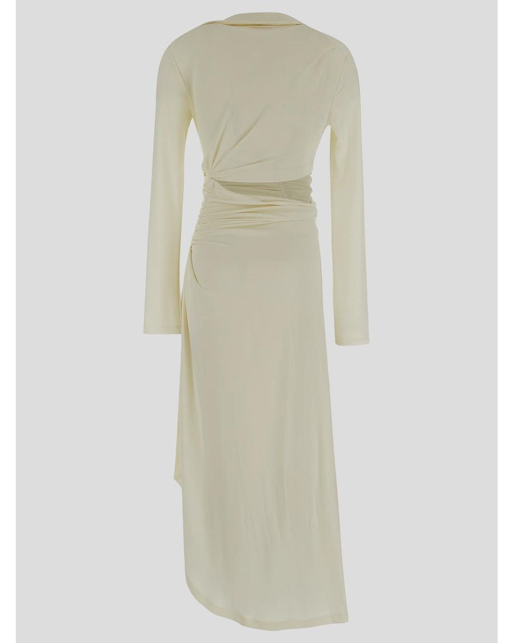 Off-White c/o Virgil Abloh Natural Midi Dress